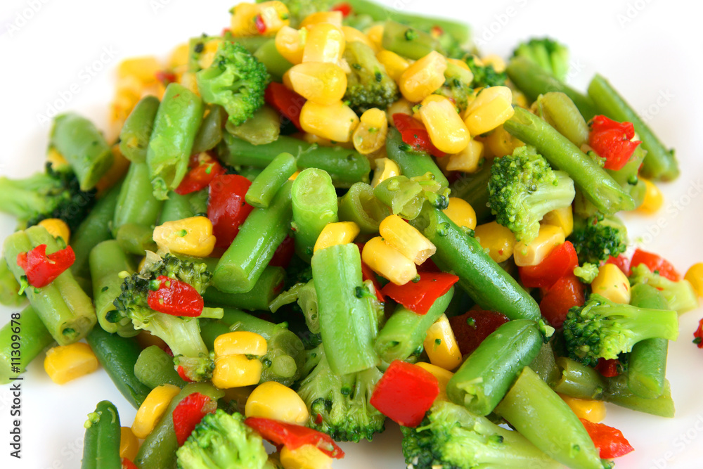Mix of cooked vegetable Mix of cooked vegetable