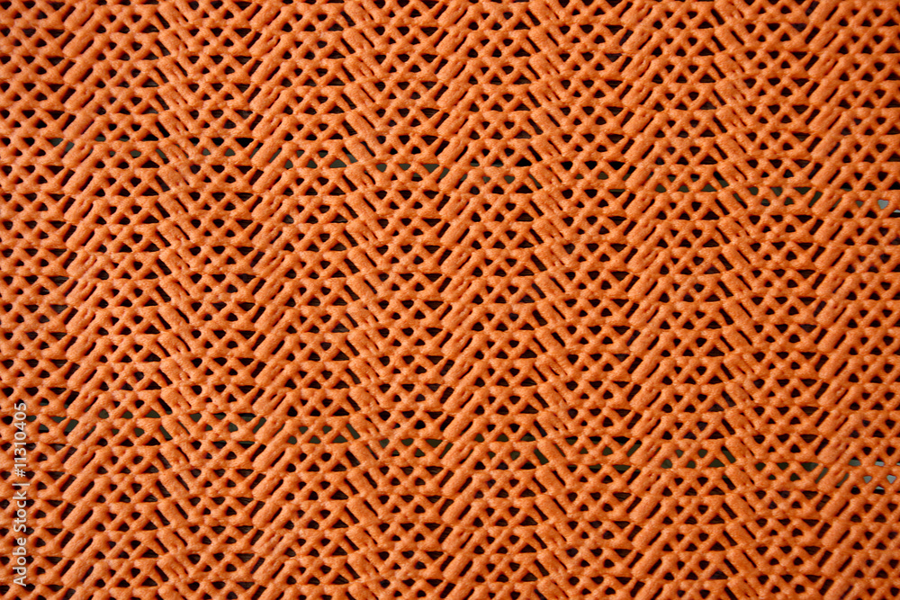 Obraz premium orange tablecloth texture