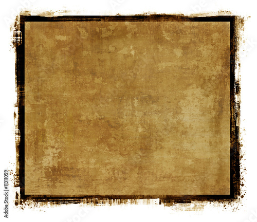 Computer designed grunge border