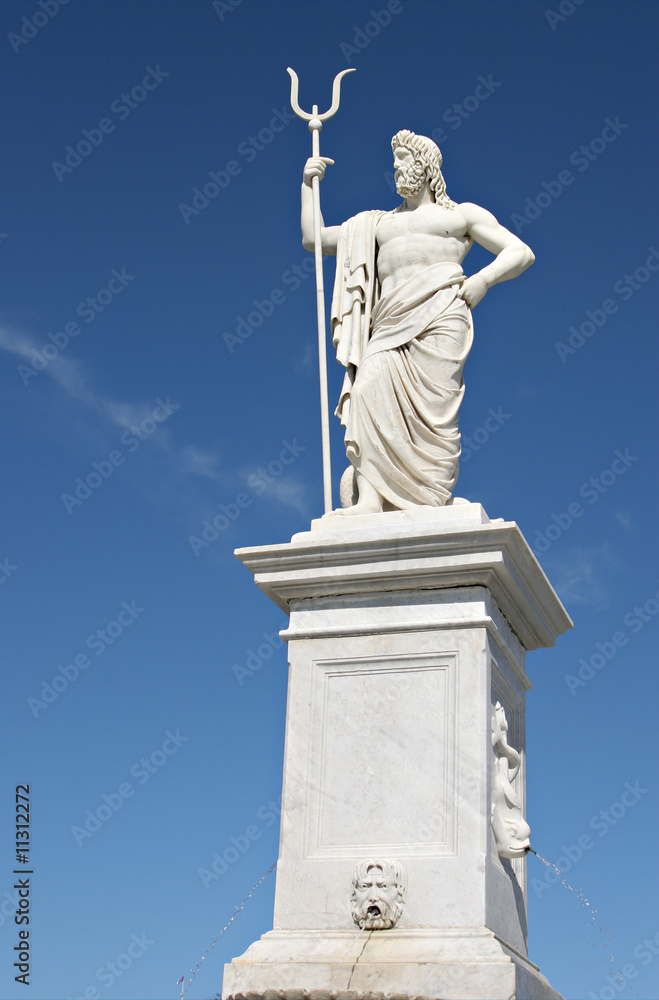 Fototapeta premium Fontaine de neptune à la Havane