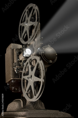 Cuadro en lienzo Retro Projector