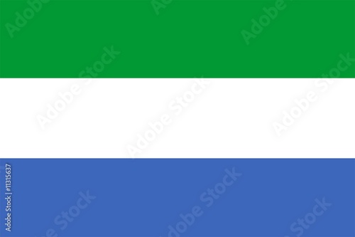 Flag Of Sierra Leone