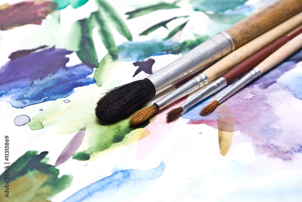 Obraz premium brushes