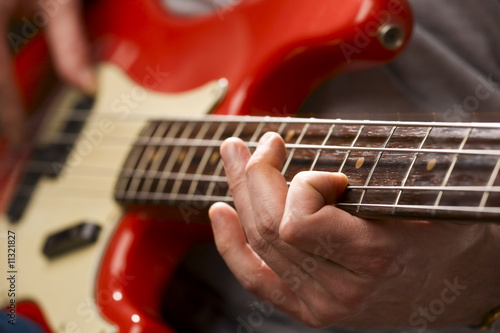 Tableau sur toile Bass player