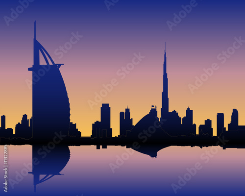 Skyline von Dubai