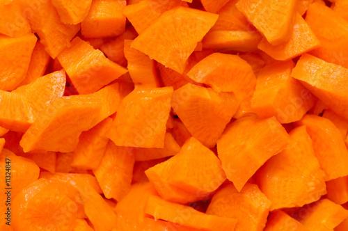 Chopped carrots - can be used as background