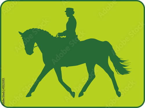 Dressurreiter green