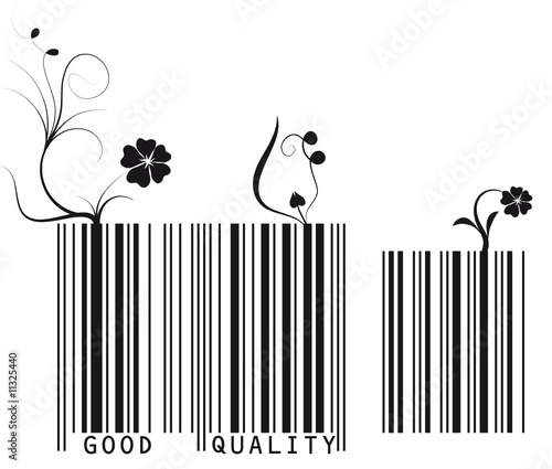 floral barcode