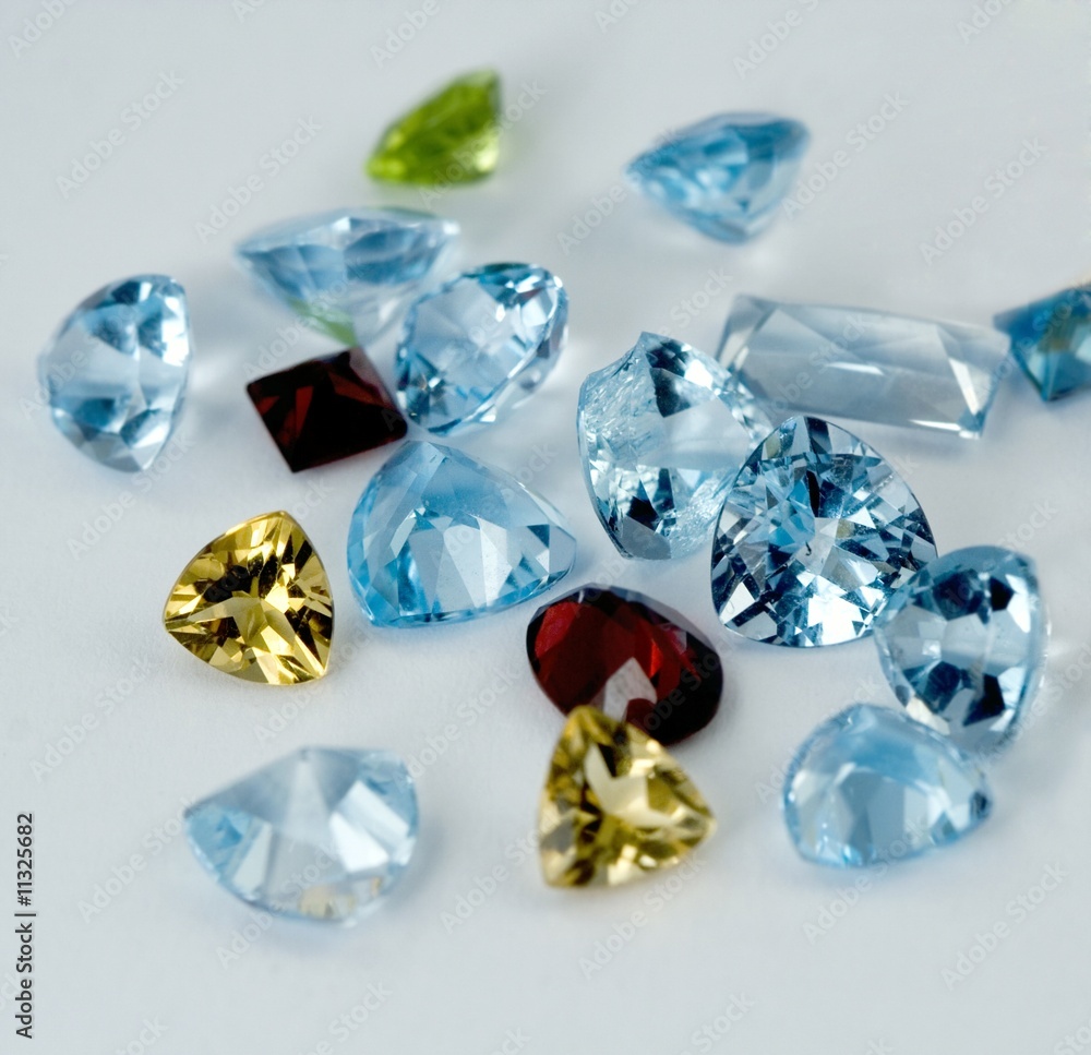 Fototapeta premium Jewelry gems