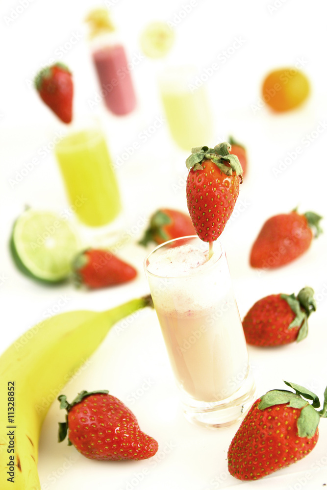 Fruity smoothies