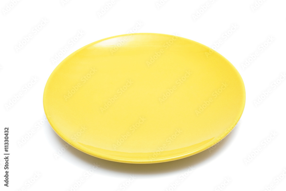 yellow plate yellow plate