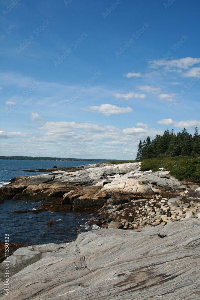 Rocky Seacoast, Maine