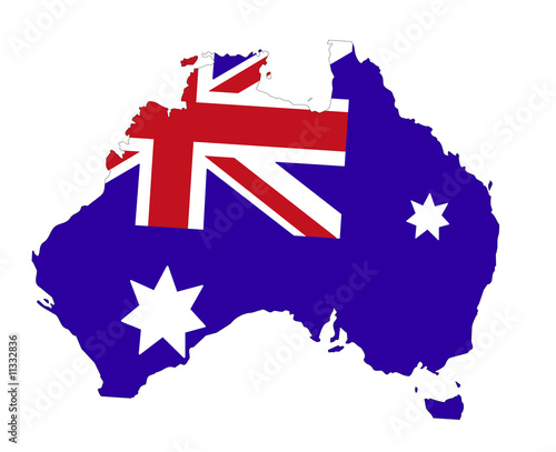 australia map