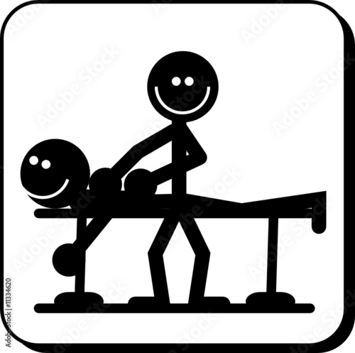 Massage Piktogramm