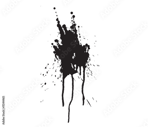 ink blob splat