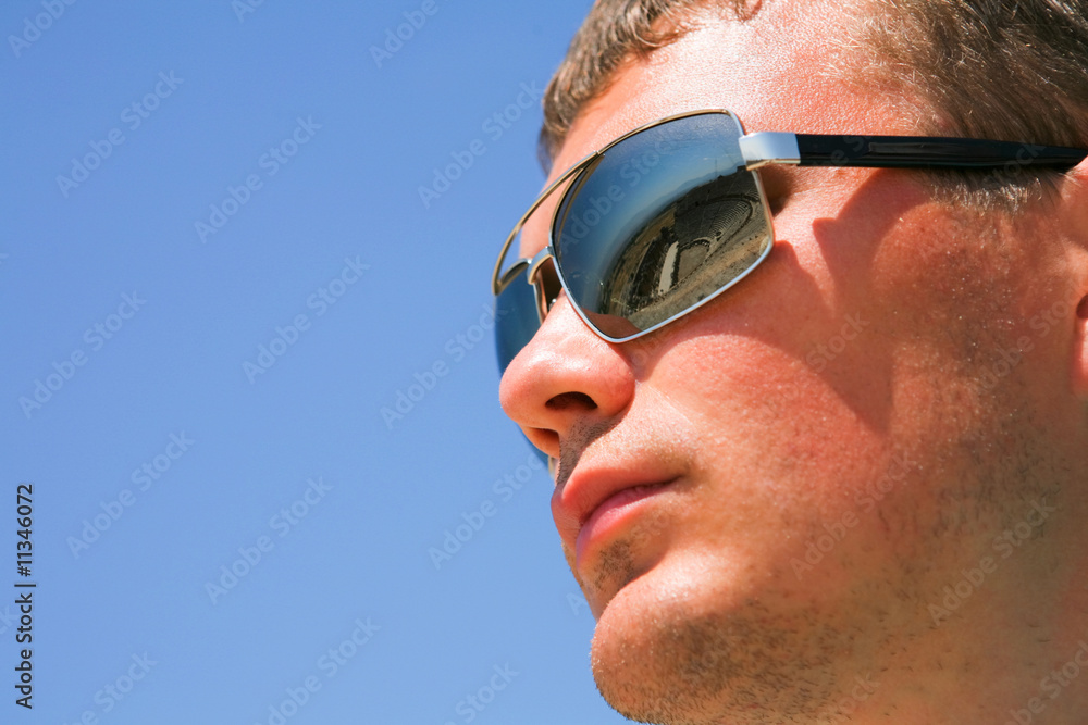 man in sunglasses man in sunglasses