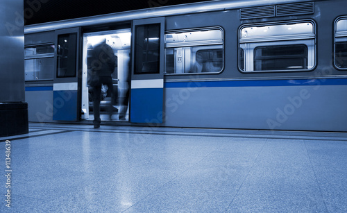 Subway. Underground station