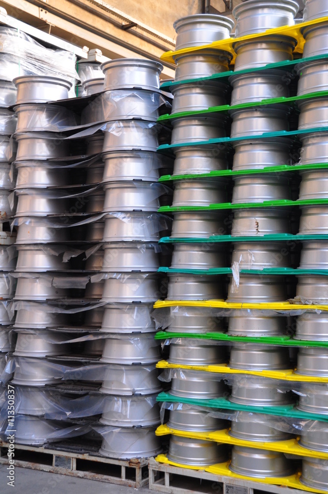 Fototapeta premium palette jantes alu