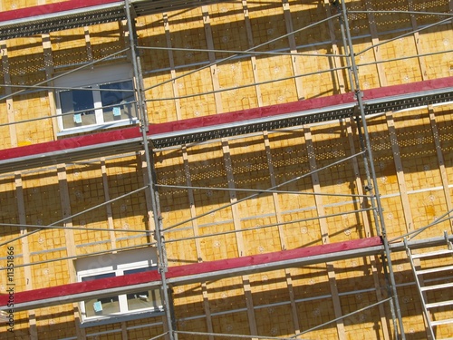 Wohnungsbau - Fassade - Dämmung