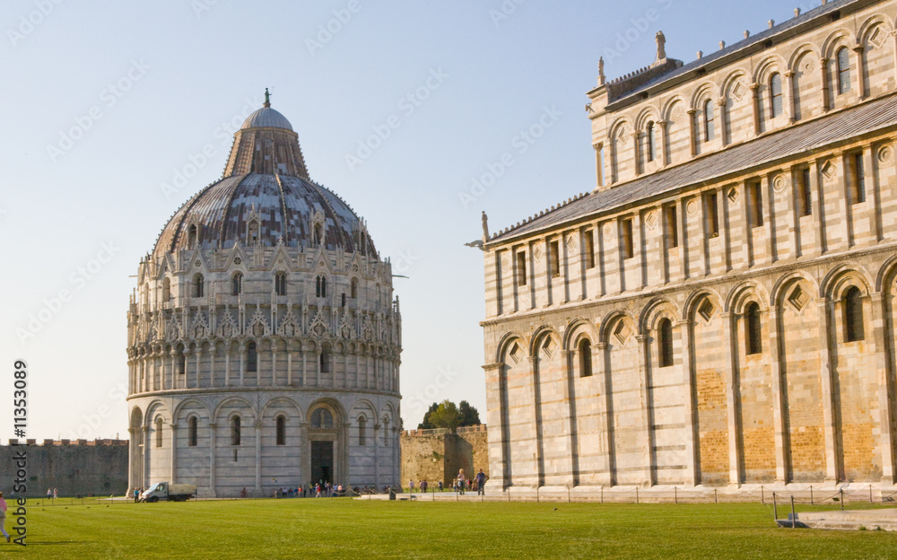 Baptistry of the Cathedral in Pisa Italy