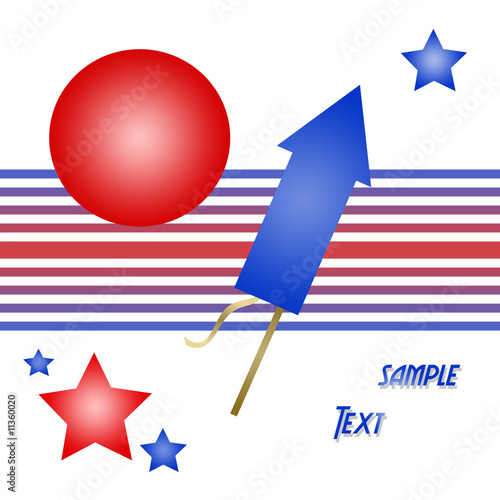 Independence Day Background Template