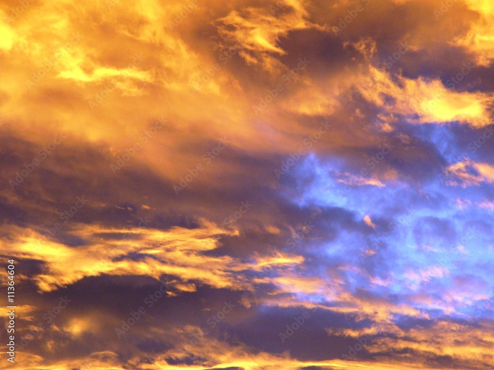 Fototapeta premium couché de soleil