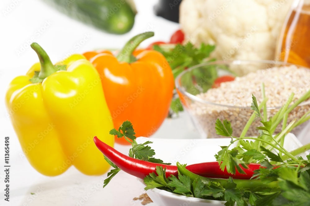 Fresh Vegetables, Fruits and other foodstuffs. Fresh Vegetables, Fruits and other foodstuffs.