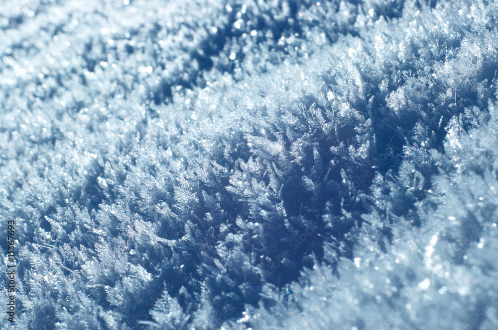 Obraz premium Snow texture (shallow DOF)