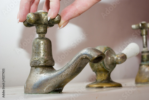 antique tap