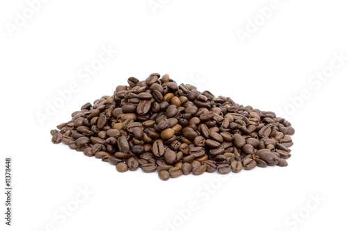 pile of coffee beans