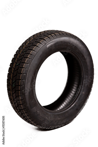Car tire isolated