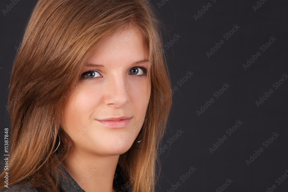 young woman portrait young woman portrait