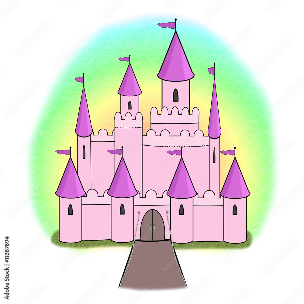 Enchanted Pink Castle