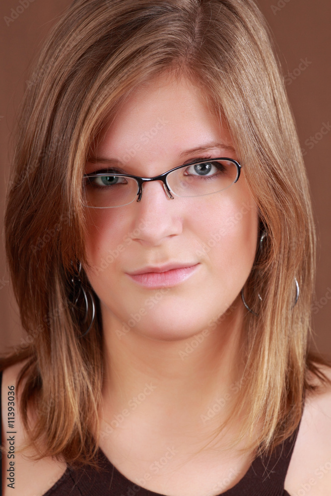 young woman portrait young woman portrait