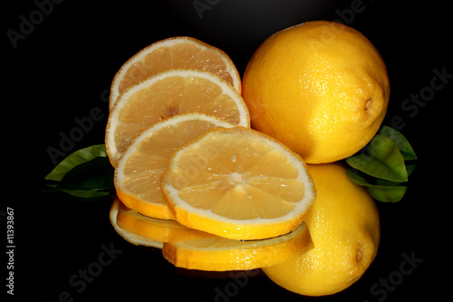 lemon, lobules photo