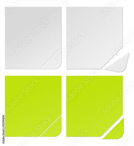 Vector page corner