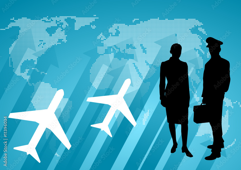 Obraz premium international communication background