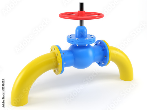 globe valve on gas-main