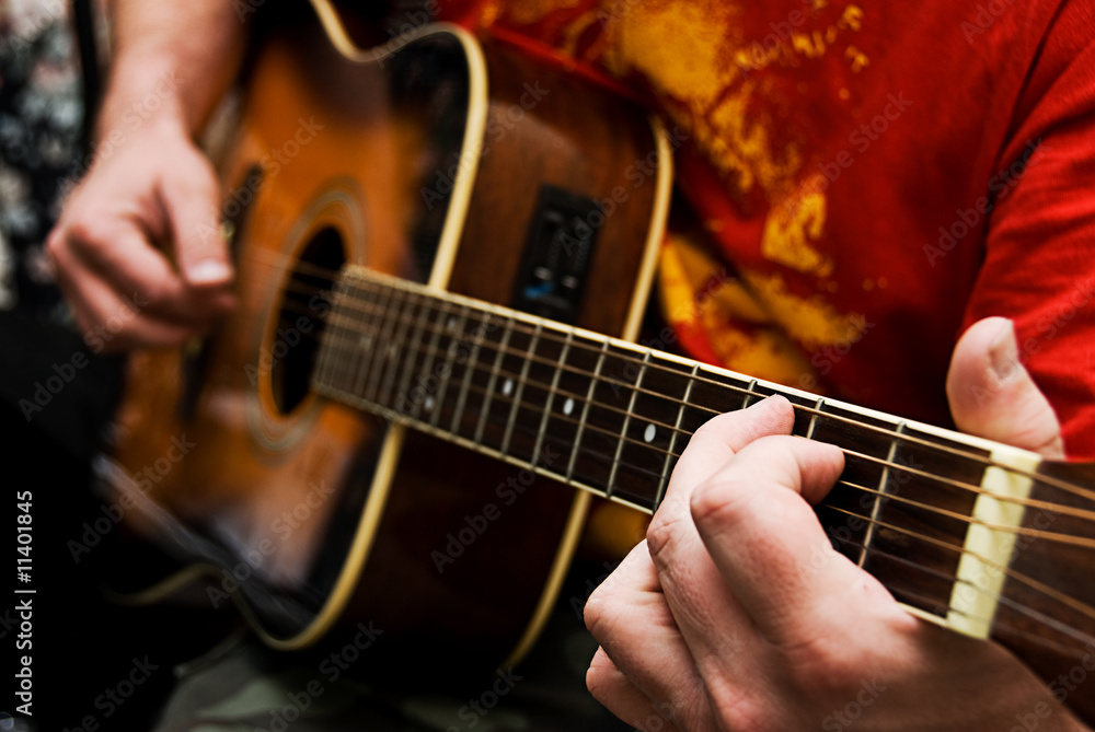 Obraz premium Guitarist