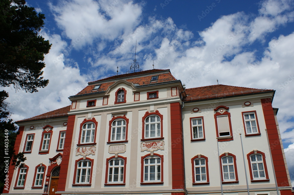 Obraz premium Rathaus Bezirkshauptstadt Weiz / Steiermark