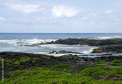 Black rock beach