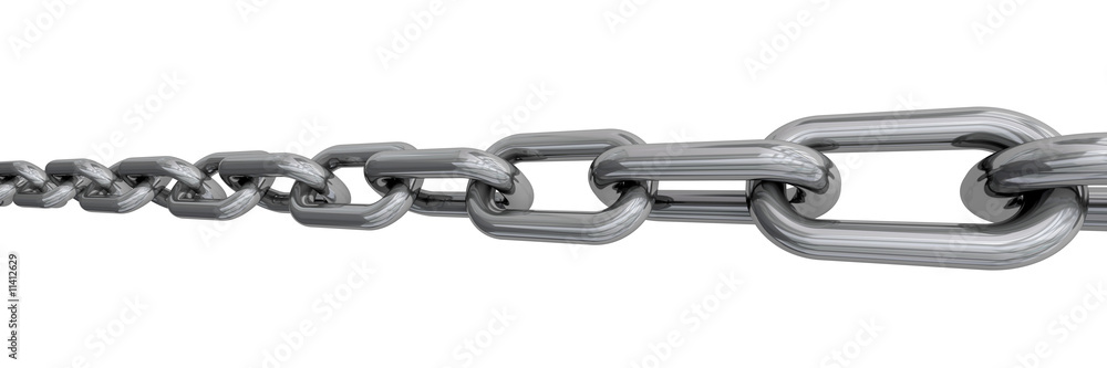 Obraz premium chrom chain
