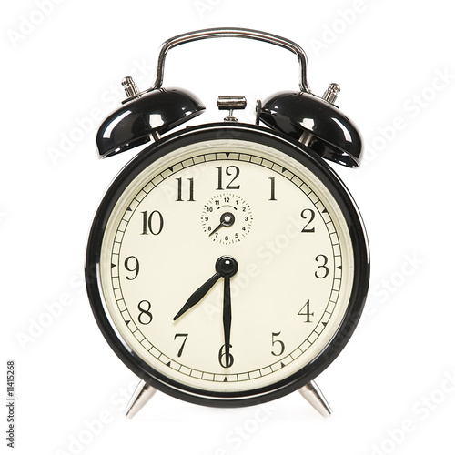 Alarm Clock, isolated on white