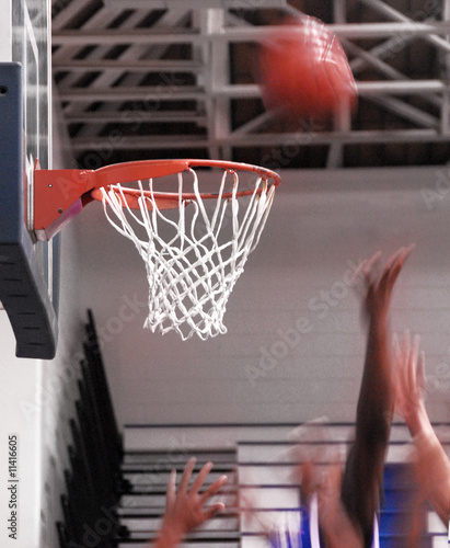 Basketball Rebound © Cheryl Casey
