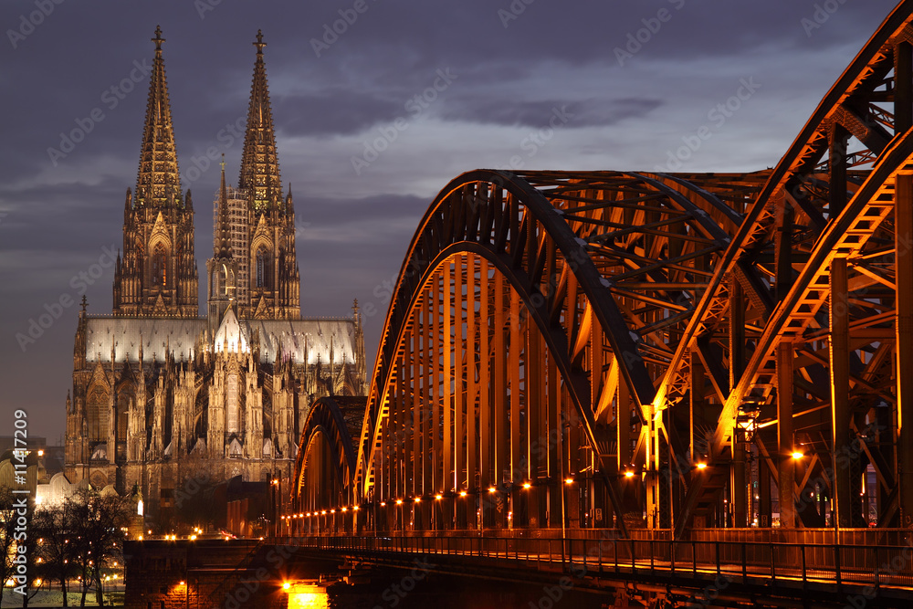 Obraz premium Kölner Dom