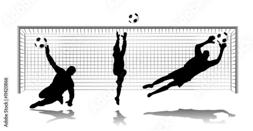 goal keeper vector