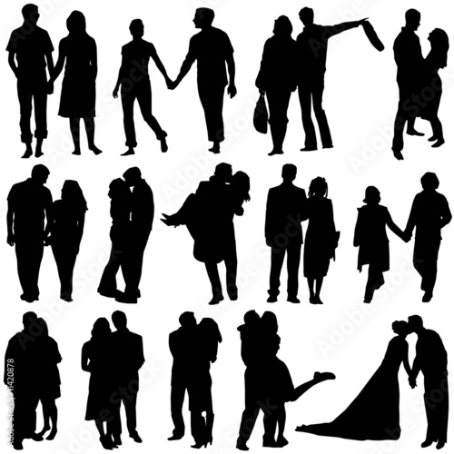 lovers vector