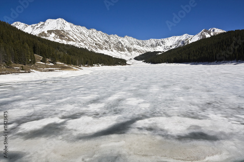 Lake in Rockies