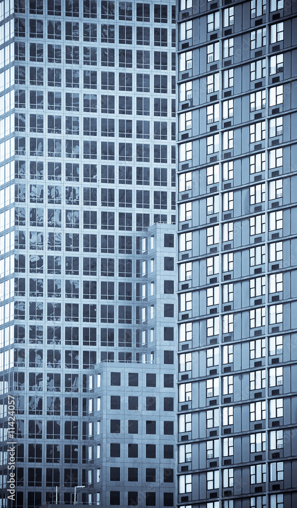 windows of office buildings windows of office buildings