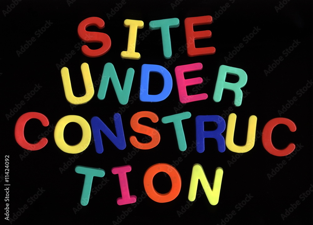 site under construction site under construction